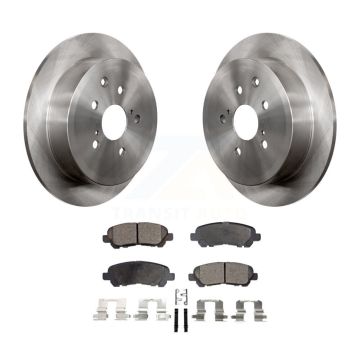 Rear Disc Brake Rotors And Ceramic Pads Kit For Toyota Highlander K8T-104342