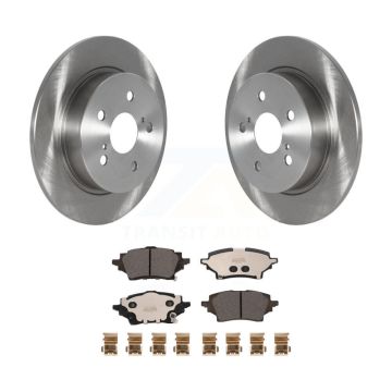 Rear Disc Brake Rotors And Ceramic Pads Kit For Toyota C-HR K8T-104351