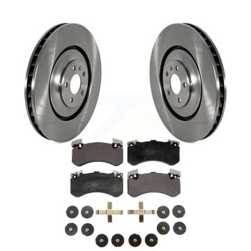 Front Disc Brake Rotors And Ceramic Pads Kit For Audi A8 Quattro S7 S8 K8T-104416