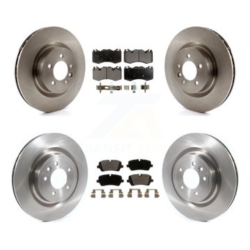 Front Rear Disc Brake Rotors And Ceramic Pads Kit For 2016 Land Rover Range 3.0L K8T-104428