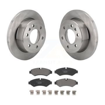 Rear Brake Rotor & Ceramic Pad Kit For Mercedes-Benz Sprinter 2500 3500 Freightliner 1500 K8T-104441