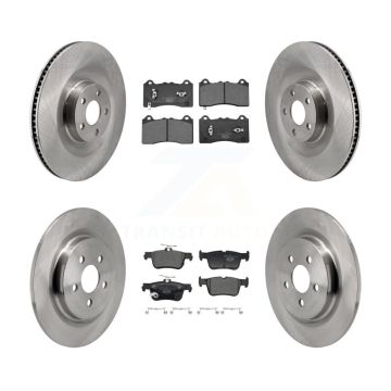 Front Rear Disc Brake Rotors And Ceramic Pads Kit For Ford Mustang Mach-E K8T-104453