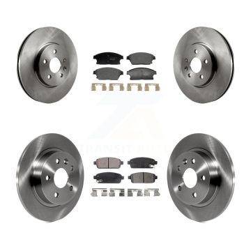 Front Rear Disc Brake Rotor And Ceramic Pad Kit For 2013-2017 Chevrolet Trax Buick Encore K8T-104484