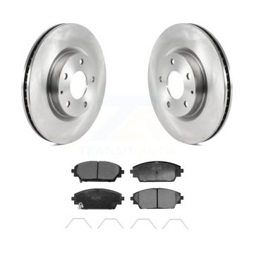 Front Disc Brake Rotors And Ceramic Pads Kit For 2020-2023 Mazda CX-30 K8T-104491