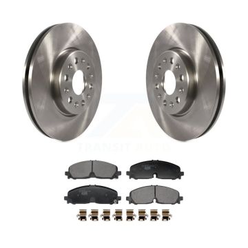 Front Brake Rotors Ceramic Pad Kit For Chevrolet Traverse Blazer GMC Acadia Buick Enclave K8T-104492