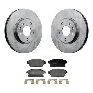 Front Disc Brake Rotors And Ceramic Pad Kit For Chevrolet Cruze Buick Verano Orlando Volt K8T-104505