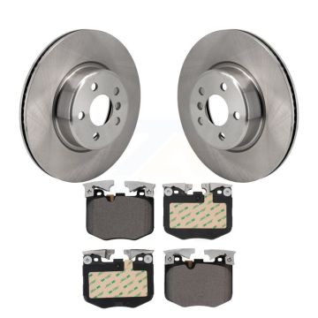 Front Disc Brake Rotors And Ceramic Pads Kit For Toyota GR Supra K8T-104508