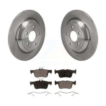 Rear Disc Brake Rotors And Ceramic Pads Kit For Ford Escape Bronco Sport Lincoln Corsair K8T-104516