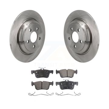 Rear Disc Brake Rotors And Ceramic Pads Kit For 2022-2023 Ford Maverick K8T-104519