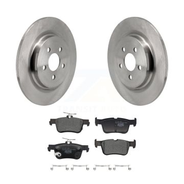 Rear Disc Brake Rotors And Ceramic Pads Kit For 2021-2023 Ford Mustang Mach-E K8T-104530