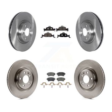 Front Rear Disc Brake Rotor & Ceramic Pad Kit For Audi A5 Sportback Quattro A4 allroad A6 K8T-104589
