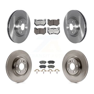 Front Rear Disc Brake Rotors And Ceramic Pads Kit For Audi Q5 Sportback K8T-104591