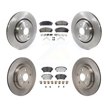 Front Rear Disc Brake Rotor And Ceramic Pad Kit For Lexus NX350h NX350 NX250 Toyota Crown K8T-104602
