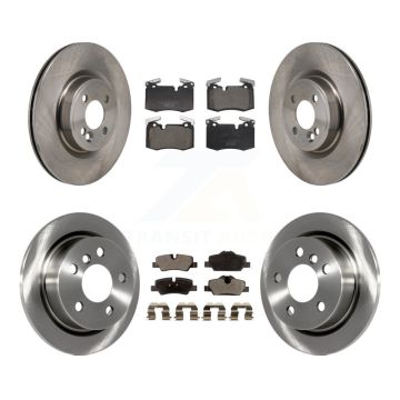 Front Rear Brake Rotor Ceramic Pad Kit For 15 Mini Cooper With 316mm Diameter K8T-104608