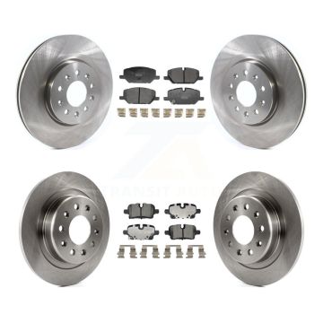 Front Rear Disc Brake Rotors And Ceramic Pads Kit For 2021 Chevrolet Equinox GMC Terrain K8T-104614