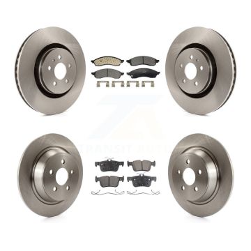 Front Rear Disc Brake Rotors And Ceramic Pads Kit For Lincoln Nautilus K8T-104621