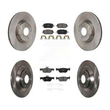 Front Rear Disc Brake Rotors And Ceramic Pads Kit For 2022-2023 Mazda MX-30 EV K8T-104623