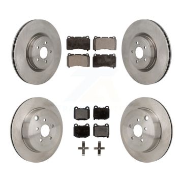 Front Rear Disc Brake Rotor & Ceramic Pad Kit For Subaru BRZ Toyota 86 With Brembo Brakes K8T-104626