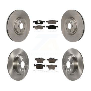 Front Rear Brake Rotors Ceramic Pad Kit For Jaguar E-Pace With 349mm Diameter Rotor K8T-104652