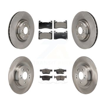 Front Rear Disc Brake Rotors And Ceramic Pads Kit For 2021-2023 Acura TLX 3.0L K8T-104660