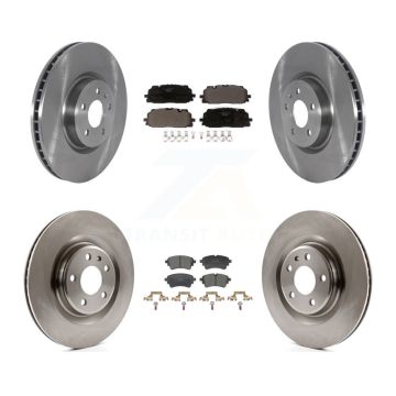 Front Rear Disc Brake Rotors And Ceramic Pads Kit For Audi S5 SQ5 Sportback S4 K8T-104669