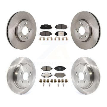 Front Rear Disc Brake Rotors And Ceramic Pads Kit For 2017-2021 Honda Clarity K8T-104675
