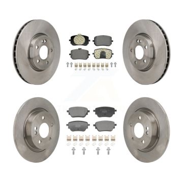 Front Rear Brake Rotor Ceramic Pad Kit For Mercedes-Benz A220 CLA250 With Standard Brakes K8T-104679