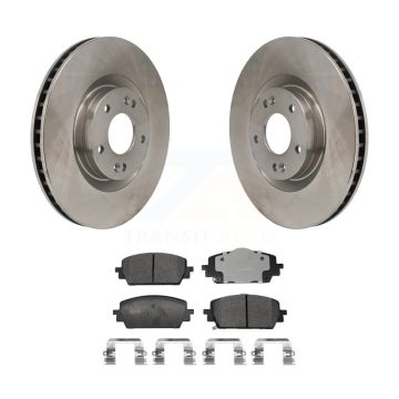Front Disc Brake Rotors And Ceramic Pads Kit For Hyundai Santa Fe Kia Sorento Cruz K8T-104690
