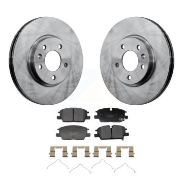 Front Brake Rotor And Ceramic Pad Kit For Chevrolet GMC Terrain Equinox Malibu Trax Buick K8T-104694