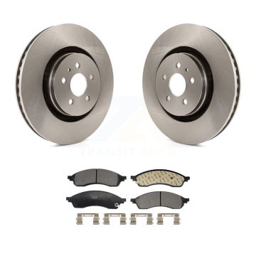 Front Disc Brake Rotors And Ceramic Pads Kit For Lincoln Nautilus K8T-104699