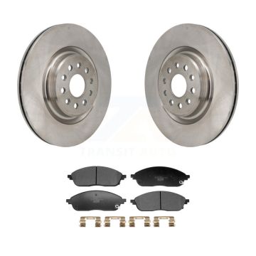 Front Disc Brake Rotors And Ceramic Pads Kit For Jeep Grand Cherokee L K8T-104701