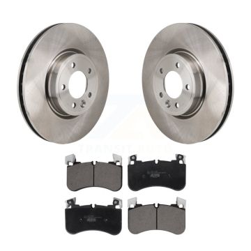 Front Disc Brake Rotors And Ceramic Pads Kit For Land Rover Range Sport K8T-104712