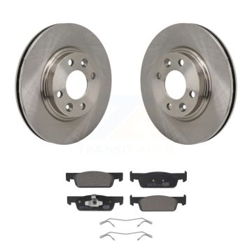 Front Disc Brake Rotors And Ceramic Pads Kit For Smart Fortwo EQ fortwo K8T-104720