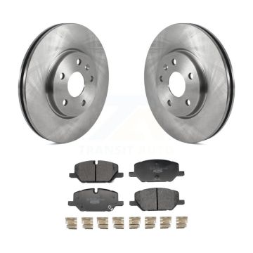 Front Disc Brake Rotors And Ceramic Pads Kit For Buick Envision Cadillac XT4 K8T-104722