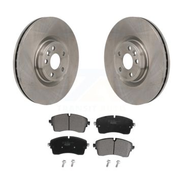 Front Disc Brake Rotors And Ceramic Pads Kit For Land Rover Range Evoque Jaguar E-Pace K8T-104725