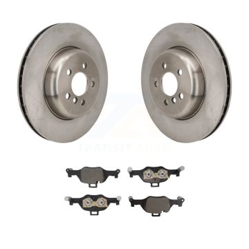 Front Disc Brake Rotors And Ceramic Pads Kit For BMW X5 X6 530i xDrive i4 540i 530e 540d K8T-104734