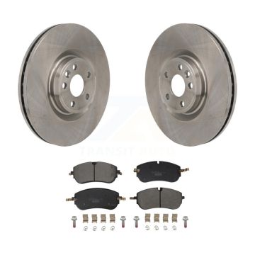 Front Disc Brake Rotor Ceramic Pad Kit For Land Rover Range Evoque Discovery Sport Jaguar K8T-104744