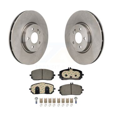 Front Brake Rotors & Ceramic Pad Kit For Mercedes-Benz GLB250 GLA250 A220 CLA250 A250 EQB K8T-104748