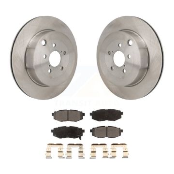 Rear Disc Brake Rotors And Ceramic Pads Kit For Subaru BRZ Toyota 86 With Brembo Brakes K8T-104752