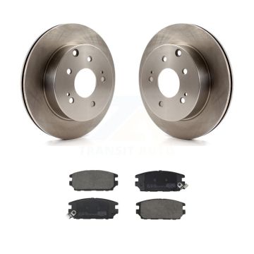 Rear Disc Brake Rotors And Ceramic Pads Kit For Mitsubishi Eclipse Galant K8T-104755