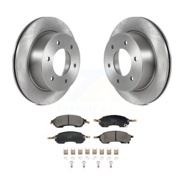 Rear Disc Brake Rotors And Ceramic Pads Kit For Ford Bronco K8T-104761