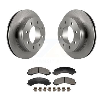 Rear Disc Brake Rotor And Ceramic Pad Kit For 2021-2023 GMC Savana 2500 Chevrolet Express K8T-104764