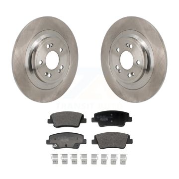 Rear Disc Brake Rotor Ceramic Pad Kit For Hyundai Ioniq 5 Genesis Kia EV6 GV70 6 GV60 G80 K8T-104766