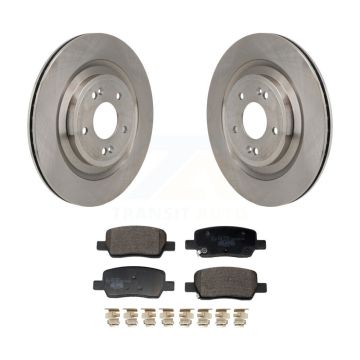 Rear Disc Brake Rotors And Ceramic Pads Kit For Hyundai Santa Fe Kia Sorento K8T-104771
