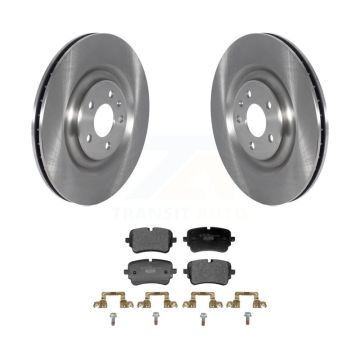 Rear Brake Rotor Ceramic Pad Kit For Audi Q7 Q8 e-tron Quattro SQ8 Sportback SQ7 S6 A8 S8 K8T-104774