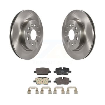 Rear Brake Rotors & Ceramic Pad Kit For Chevrolet Traverse Blazer Cadillac GMC Acadia XT5 K8T-104780