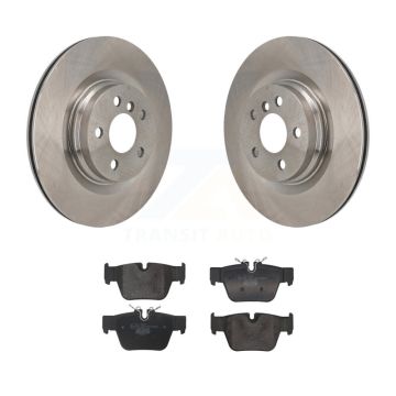 Rear Disc Brake Rotor Ceramic Pad Kit For Mini Cooper Countryman BMW X2 M235i xDrive Gran K8T-104783