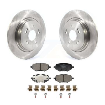Rear Disc Brake Rotors And Ceramic Pads Kit For Honda HR-V Clarity K8T-104789