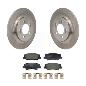 Rear Disc Brake Rotors And Ceramic Pads Kit For Hyundai Tucson Kia Sportage K8T-104790