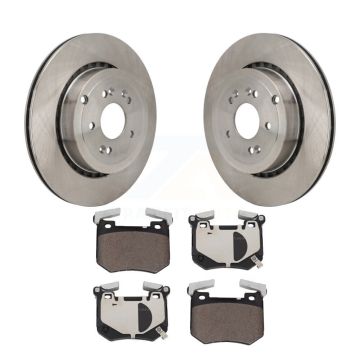Rear Disc Brake Rotors And Ceramic Pads Kit For Genesis G70 Kia Stinger K8T-104801
